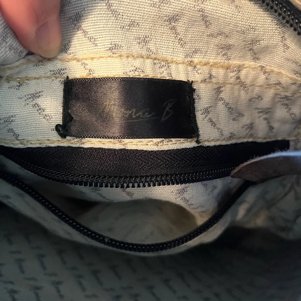 Stylish Brown and Gray Crossbody Bag - Picture 8 of 11